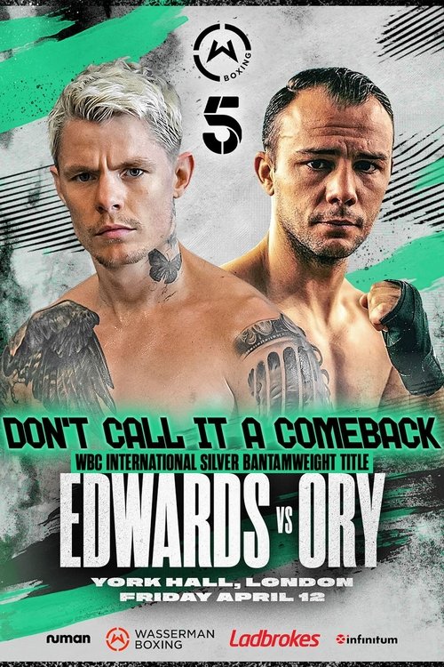 Charlie Edwards vs. Georges Ory movie poster