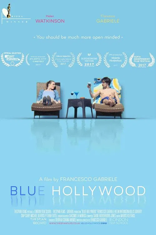 Blue Hollywood movie poster
