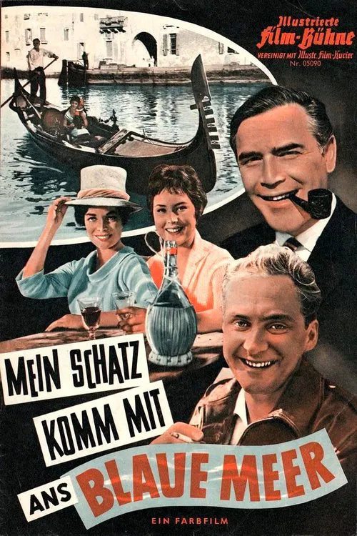 Mein Schatz, komm mit ans blaue Meer movie poster