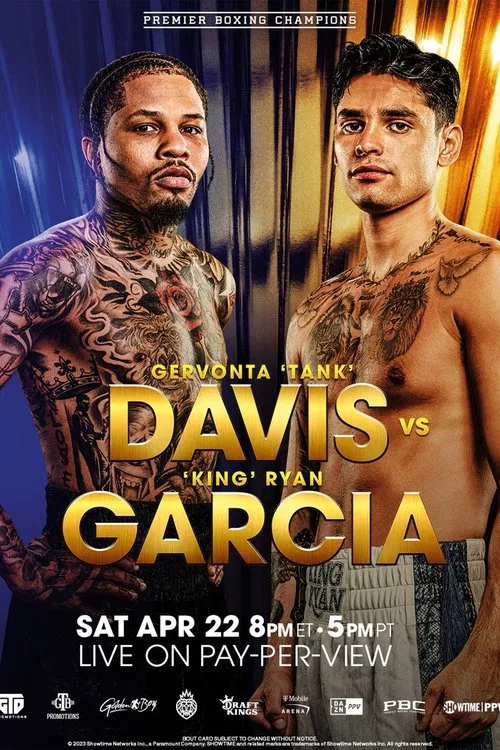 Gervonta Davis vs. Ryan Garcia movie poster