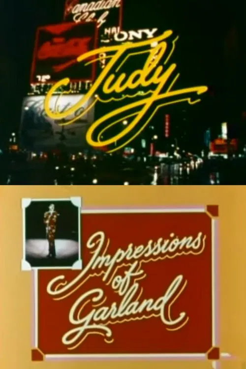 Judy: Impressions of Garland movie poster