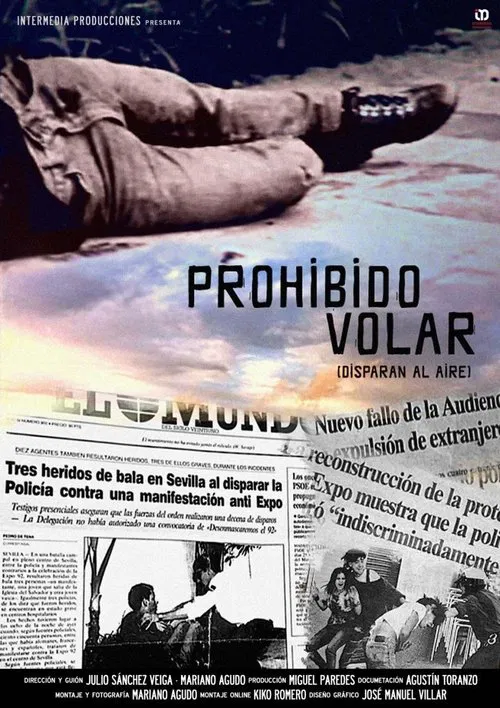 Poster do filme Prohibido volar, Disparan al aire