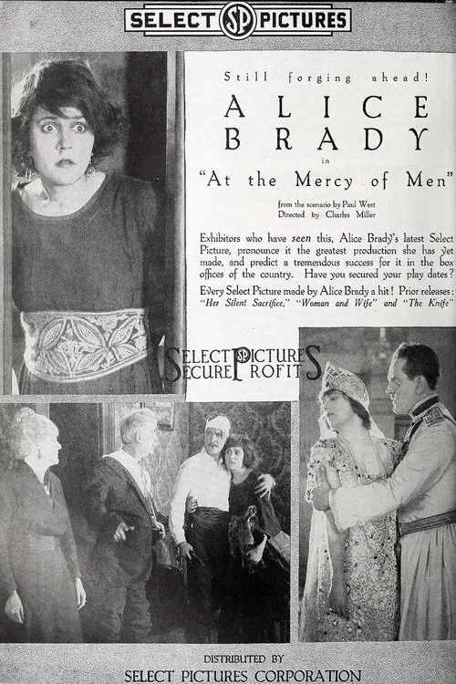 At the Mercy of Men movie poster