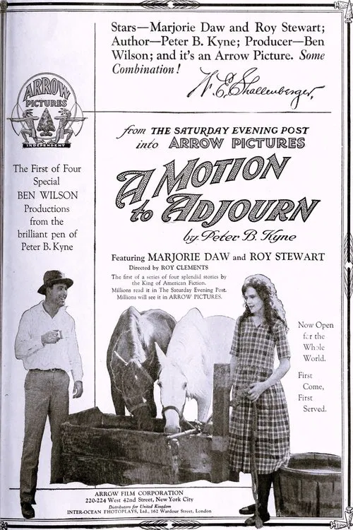 A Motion to Adjourn movie poster