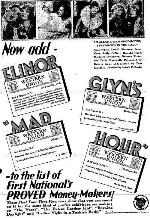 Mad Hour movie poster