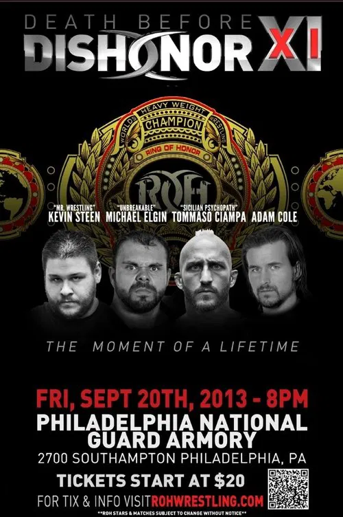 ROH: Death Before Dishonor XI movie poster