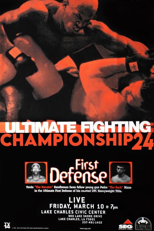 UFC 24: First Defense movie poster