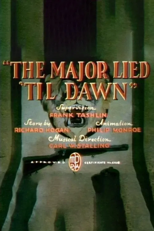 The Major Lied 'Til Dawn movie poster