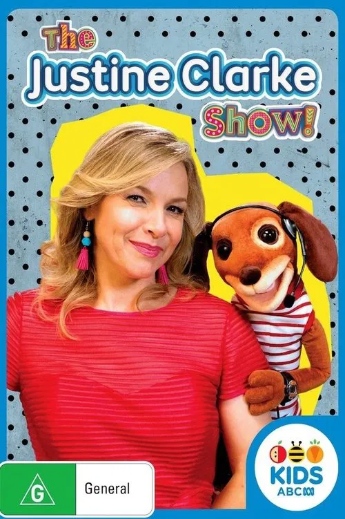 Poster da série The Justine Clarke Show!