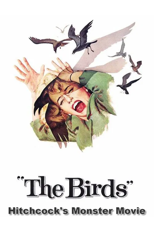 Poster do filme ‘The Birds’: Hitchcock’s Monster Movie