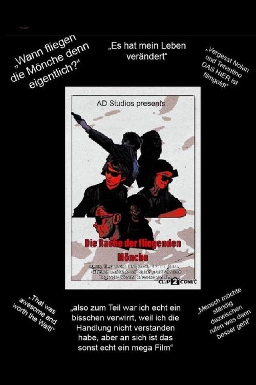 Revenge of the flying monks movie poster