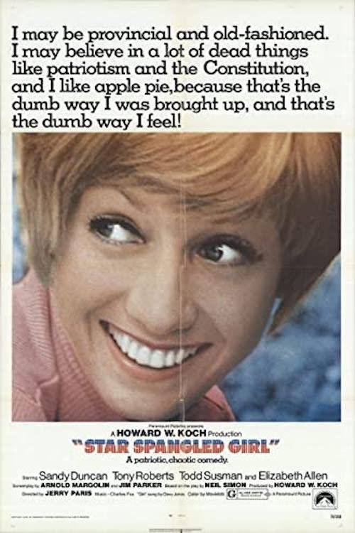 Star Spangled Girl movie poster