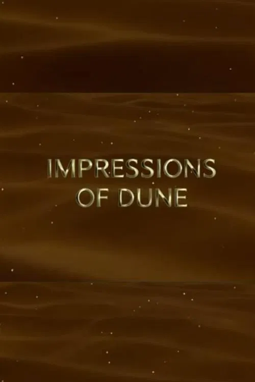 Impressions of Dune movie poster