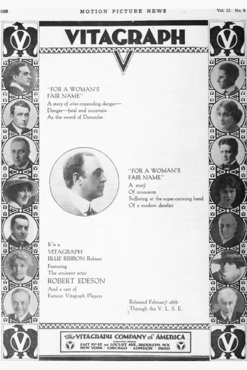 For a Woman’s Fair Name movie poster