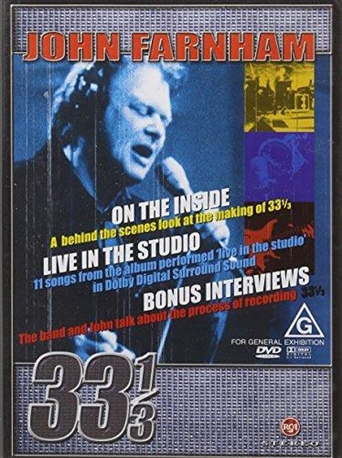 John Farnham: 33⅓ movie poster