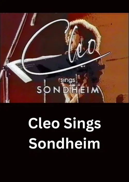 Cleo Sings Sondheim movie poster