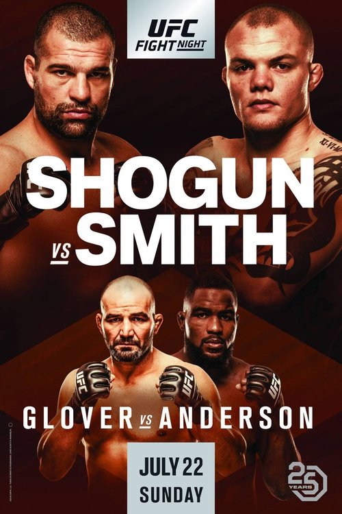 UFC Fight Night 134: Shogun vs. Smith movie poster