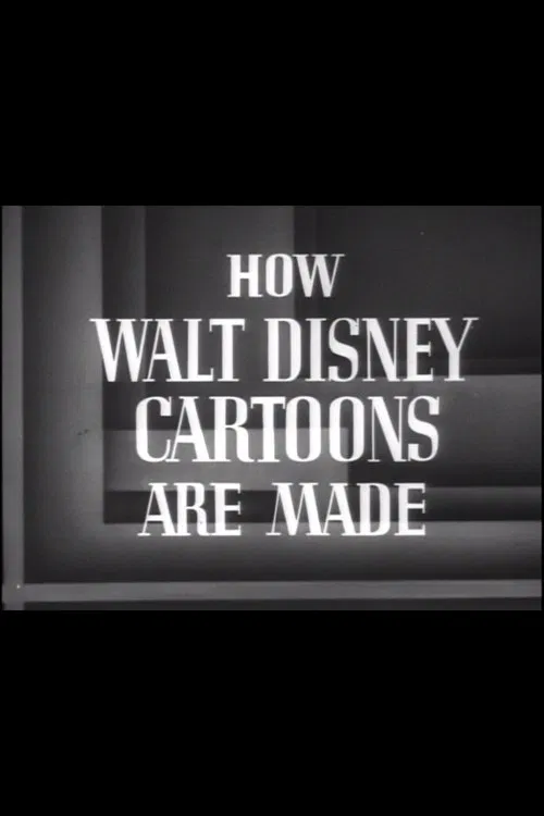 Poster do filme How Walt Disney Cartoons Are Made
