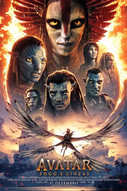 Poster do filme Avatar: Fogo e Cinzas