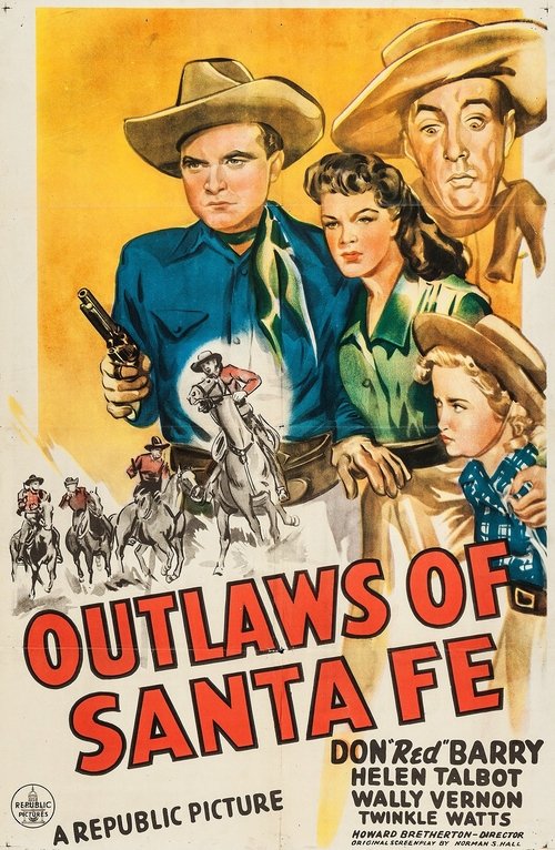 Outlaws of Santa Fe movie poster