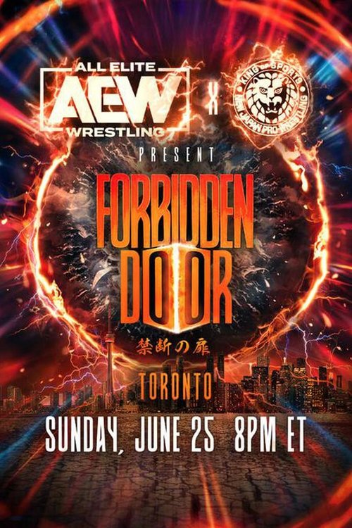 AEW x NJPW Present Forbidden Door movie poster