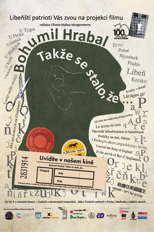 Bohumil Hrabal „Takže se stalo, že...“ movie poster