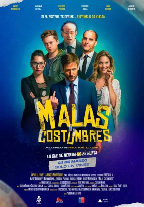 Malas Costumbres movie poster