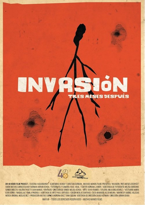 Invasion, three months after. movie poster