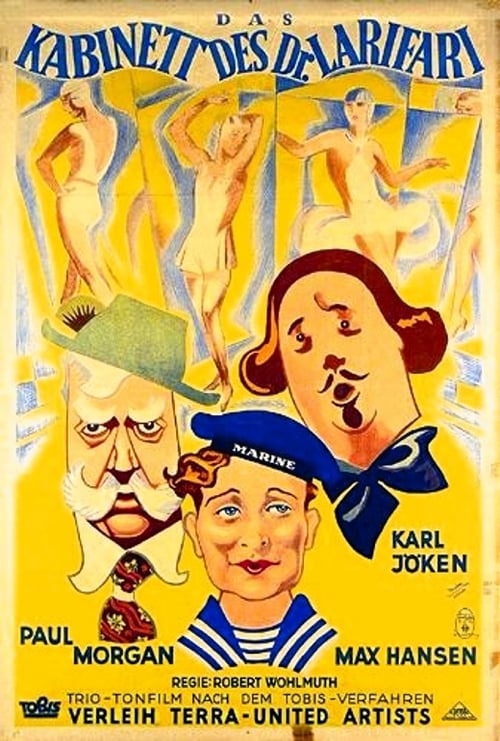The Cabinet of Dr. Larifari movie poster