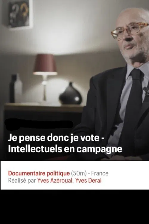 Je pense donc je vote : Intellectuels en campagne movie poster