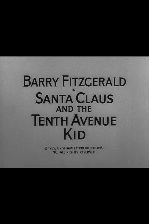 Poster do filme Santa Claus and the Tenth Avenue Kid