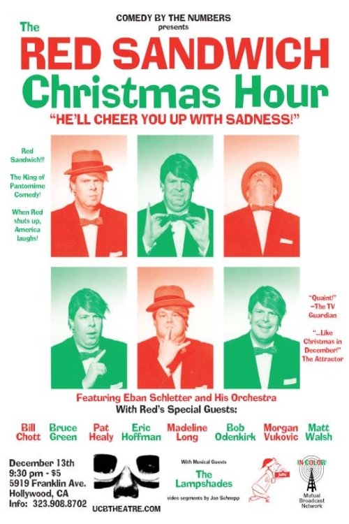 The Red Sandwich Christmas Hour movie poster