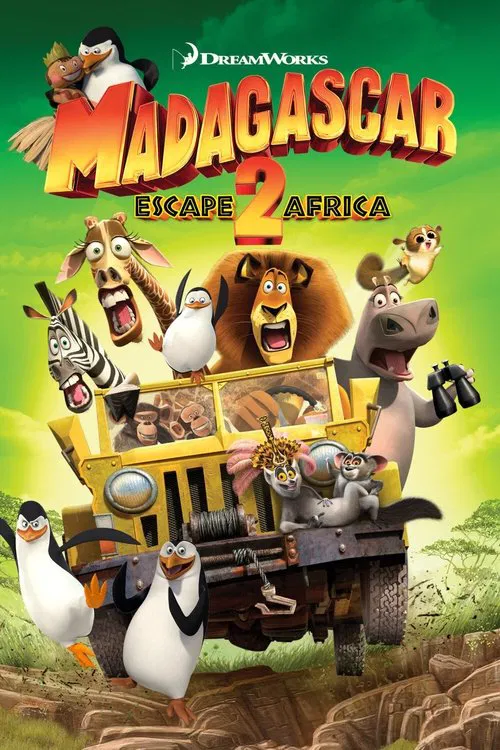 Madagascar: Escape 2 Africa movie poster