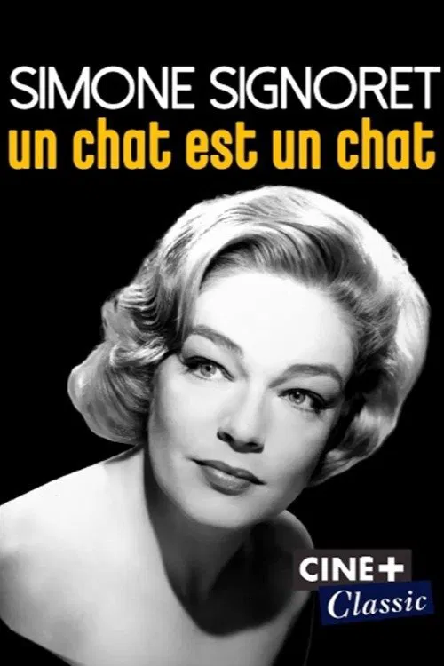Poster do filme Simone Signoret, un chat est un chat