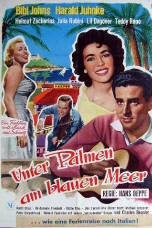 Unter Palmen am blauen Meer movie poster