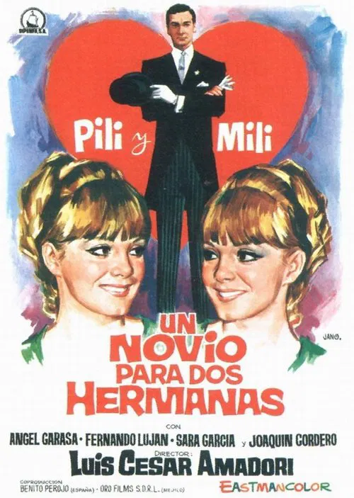 Un novio para dos hermanas movie poster