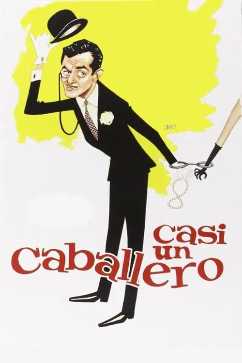 Casi un caballero movie poster