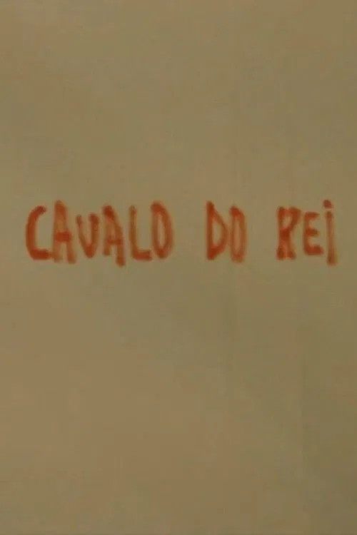 O cavalo do rei movie poster