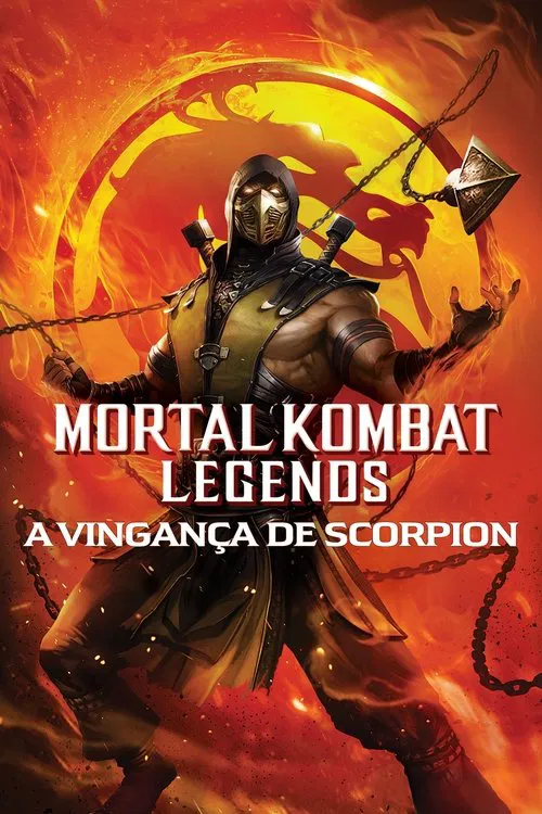 Poster do filme Mortal Kombat Legends: A Vingança de Scorpion