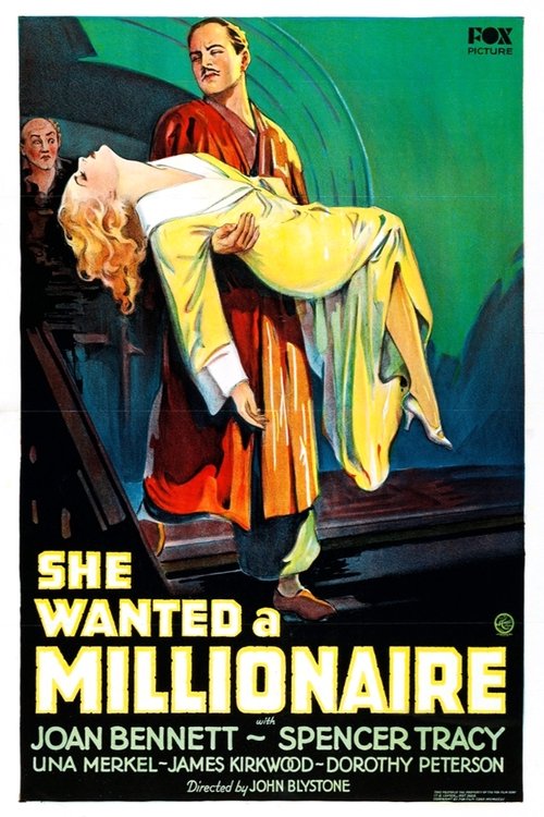 She Wanted a Millionaire movie poster