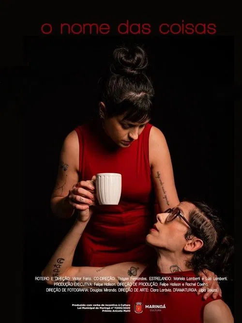 O nome das coisas movie poster