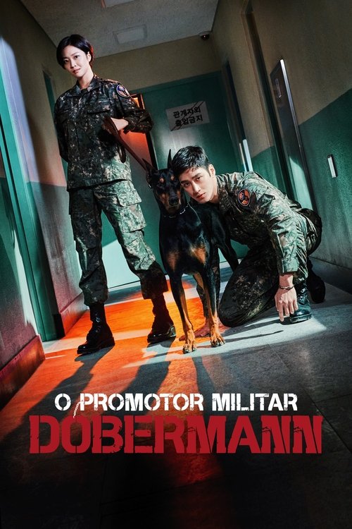 Poster da série O Promotor Militar Dobermann