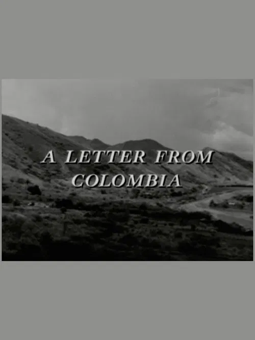 A Letter from Colombia movie poster