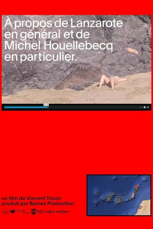 Poster do filme A propos de Lanzarote en général et de Michel Houellebecq en particulier