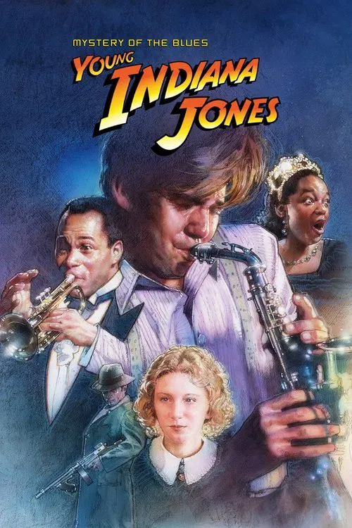 The Adventures of Young Indiana Jones: Mystery of the Blues movie poster
