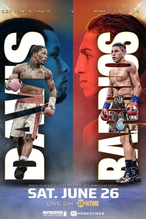 Gervonta Davis vs. Mario Barrios movie poster