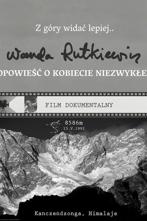 Z góry widać lepiej. Wanda Rutkiewicz. Opowieść o kobiecie niezwykłej movie poster