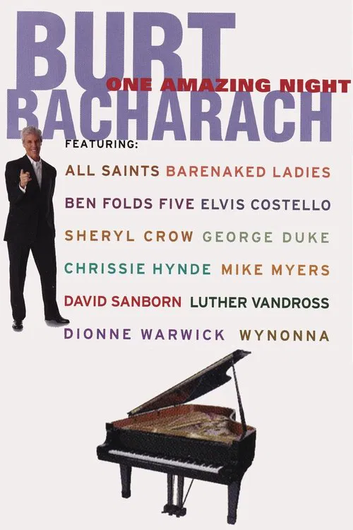 Burt Bacharach: One Amazing Night movie poster