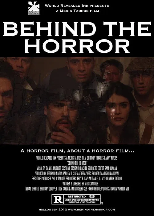Behind the Horror movie poster
