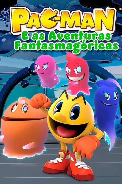 Poster da série Pac-Man e as Aventuras Fantasmagóricas